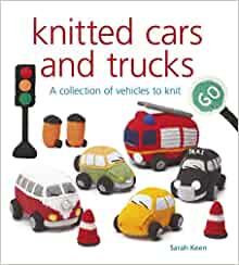 knitted cars and trucks
