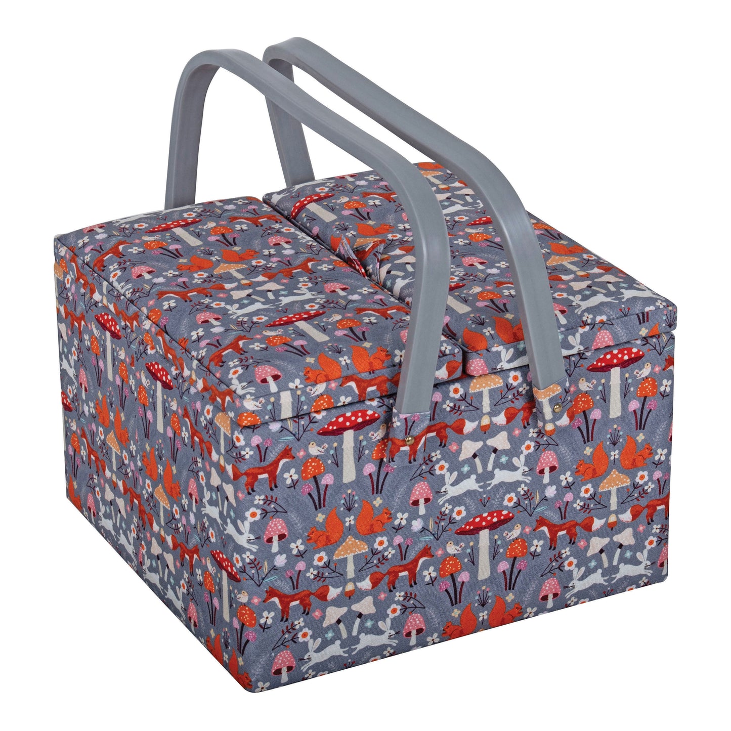 Twin lid woodland toadstool