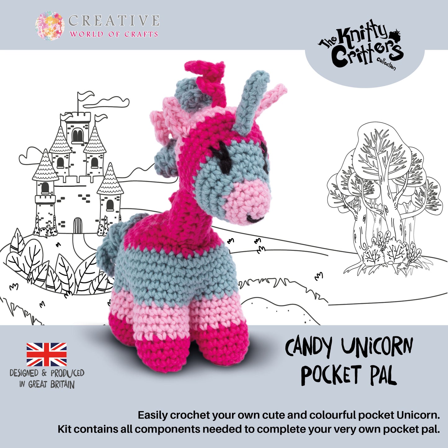Candy unicorn pocket pal
