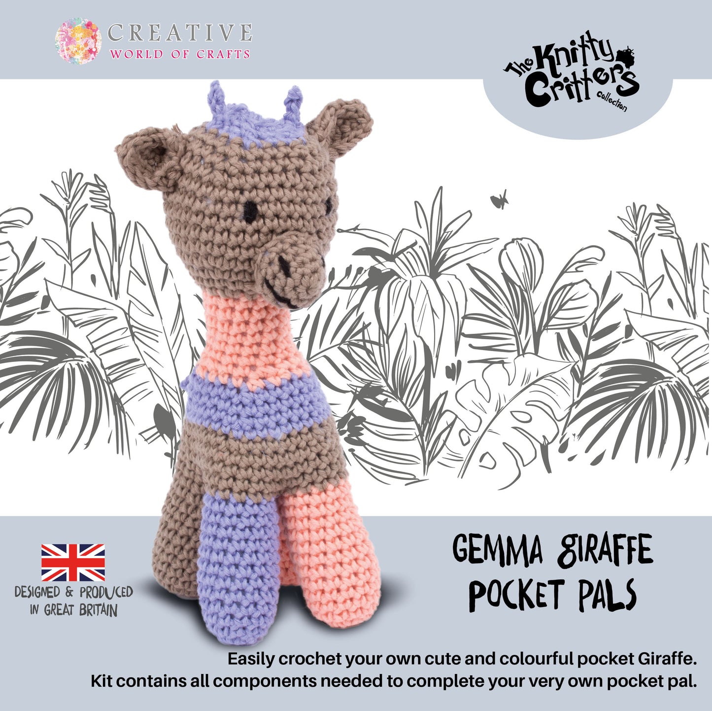 Gemma Giraffe pocket pals